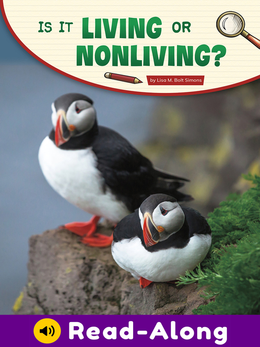 Title details for Is It Living or Nonliving? by Lisa M. Bolt Simons - Available